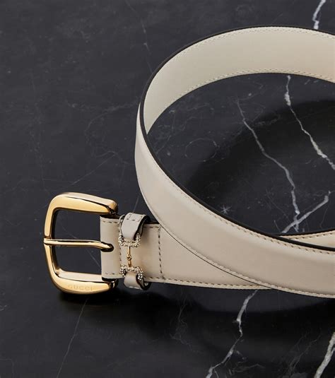 gucci horse bit leather belt|gucci belt saks off fifth.